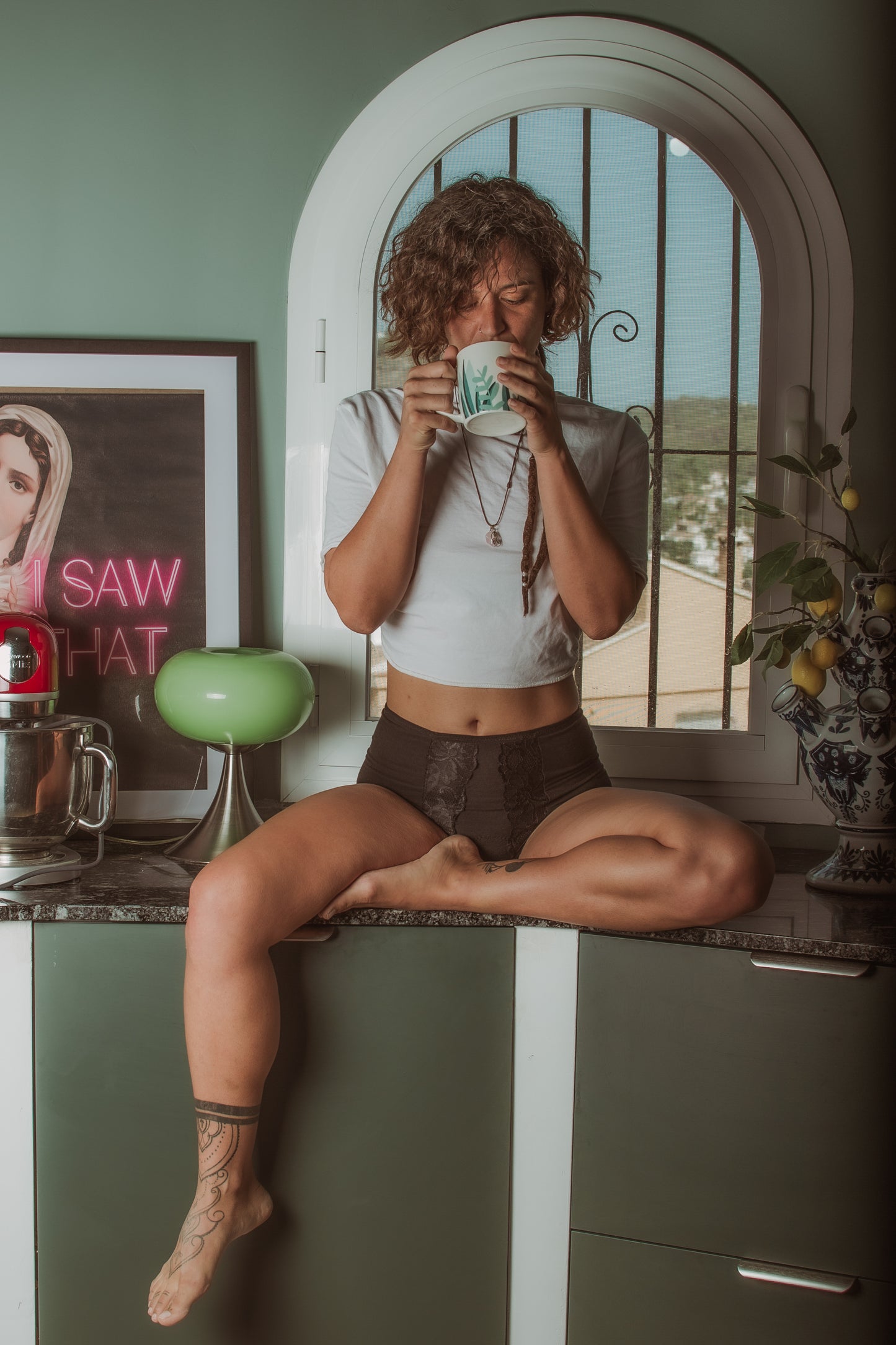 Period underwear high waist