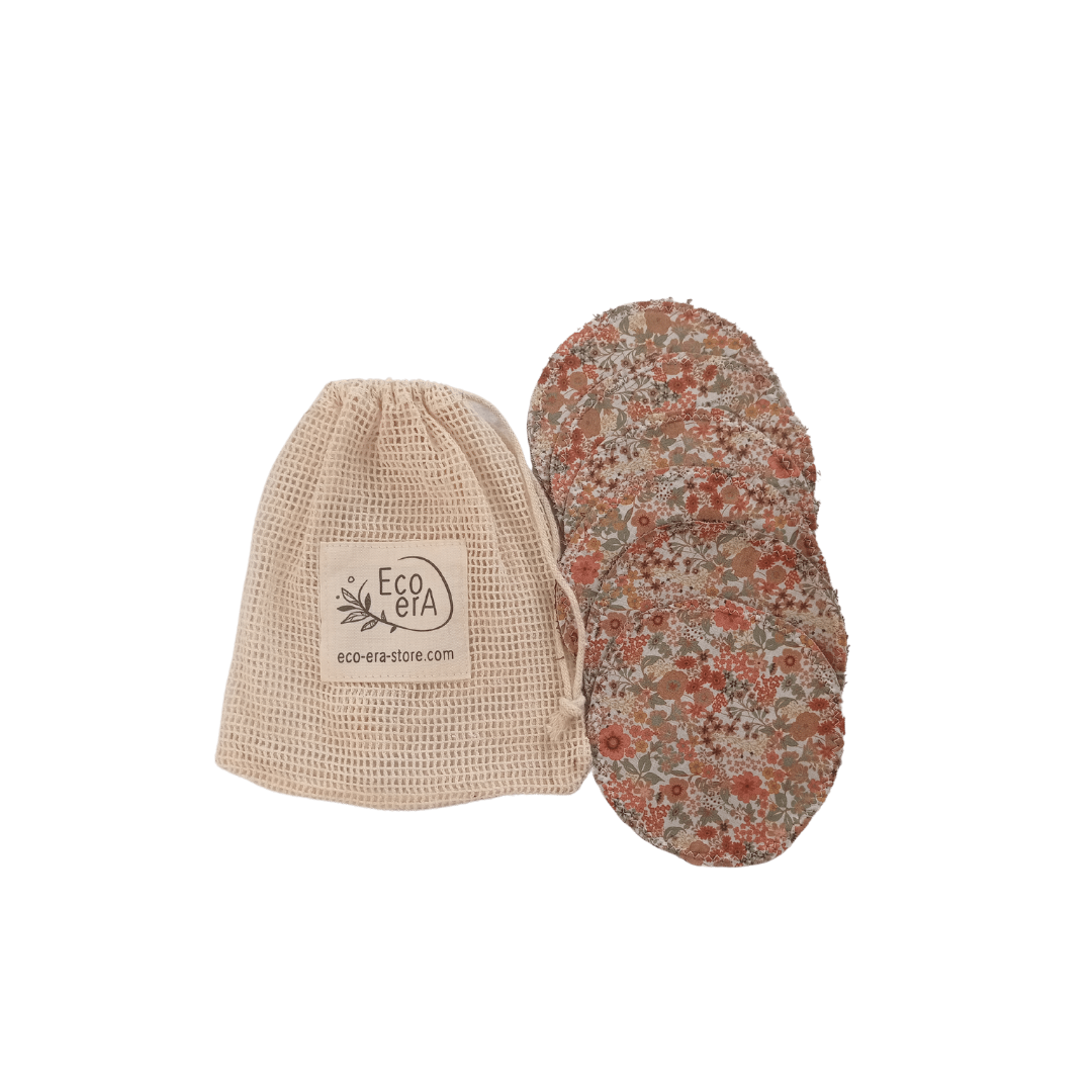 Washable cotton bamboo pads
