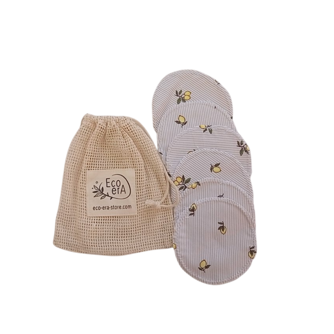 Washable cotton bamboo pads