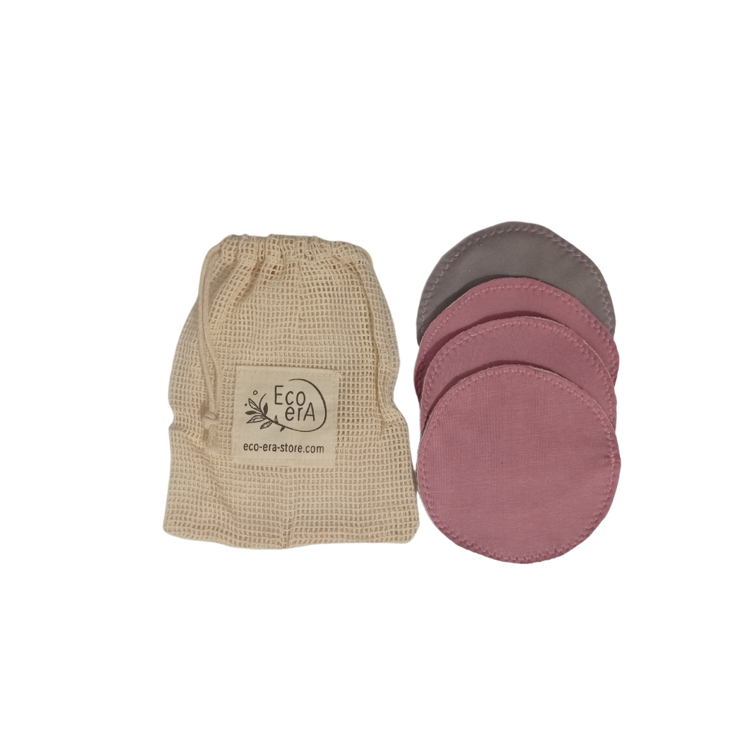 Nursing pads made of bamboo and hemp