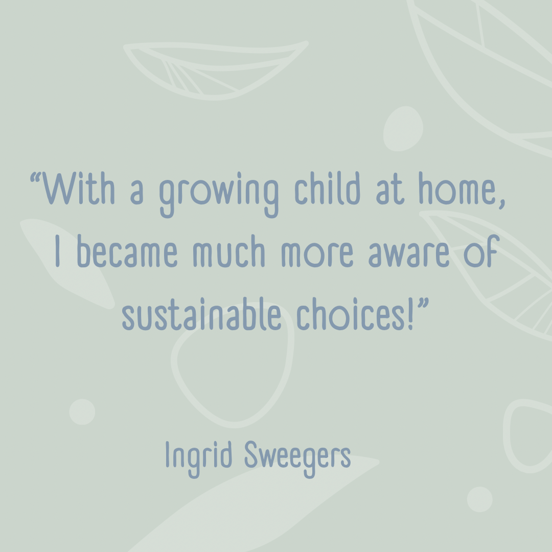 Duurzame keuzes in het ouderschap  - Ingrid Sweegers