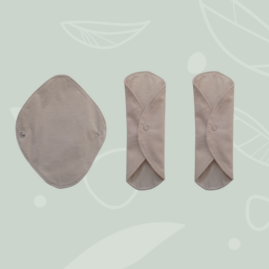 Washable panty liners neutral