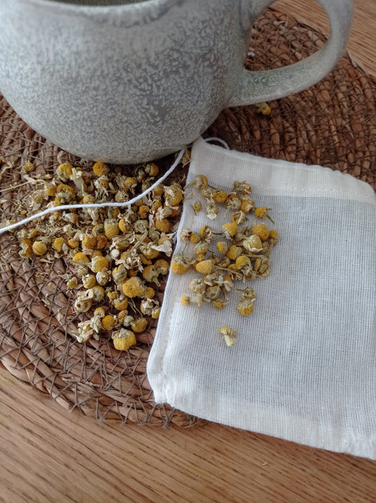 Bolsitas de té reutilizables